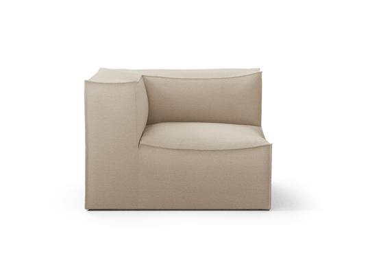 Catena Sofa Connect Corner - S200 - Ferm Living Sofas - Rich Linen - Natural - HORNE