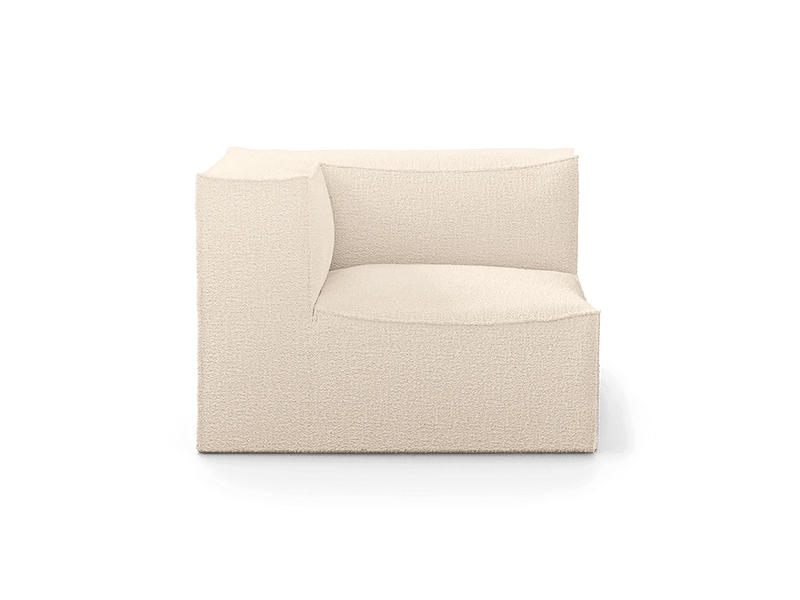 Catena Sofa Connect Corner - S200 - Ferm Living Sofas - Wool Bouclé - Sugar Kelp - HORNE