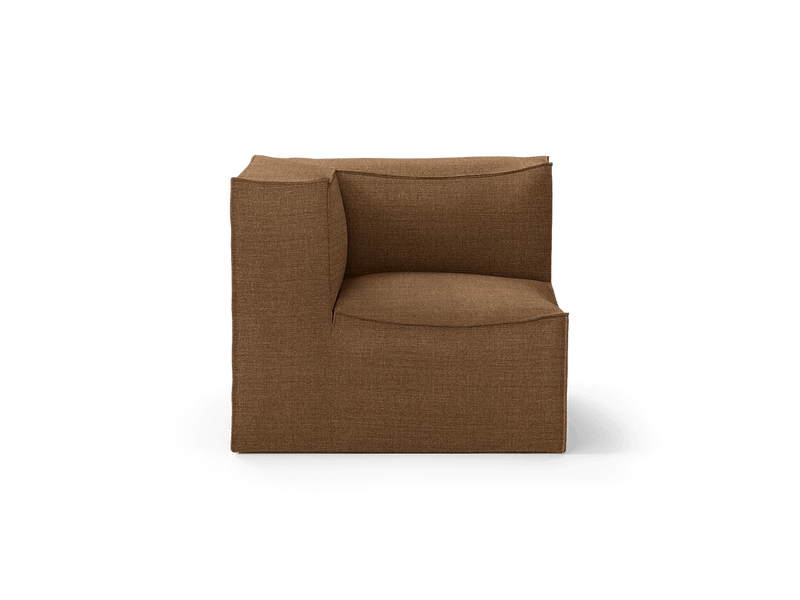 Catena Sofa Connect Corner - S200 - Ferm Living Sofas - Wool Bouclé - Sugar Kelp - HORNE