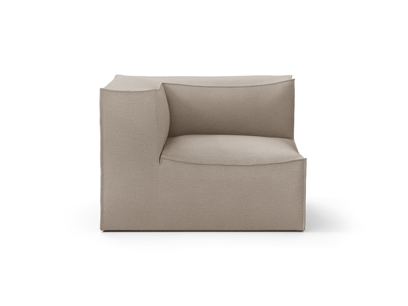 Catena Sofa Connect Corner - S200 - Ferm Living Sofas - Wool Bouclé - Sugar Kelp - HORNE
