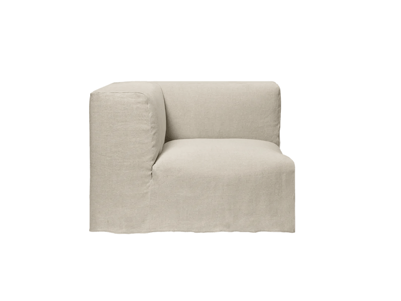 Catena Sofa Connect Corner - S200 - Ferm Living Sofas - Wool Bouclé - Sugar Kelp - HORNE
