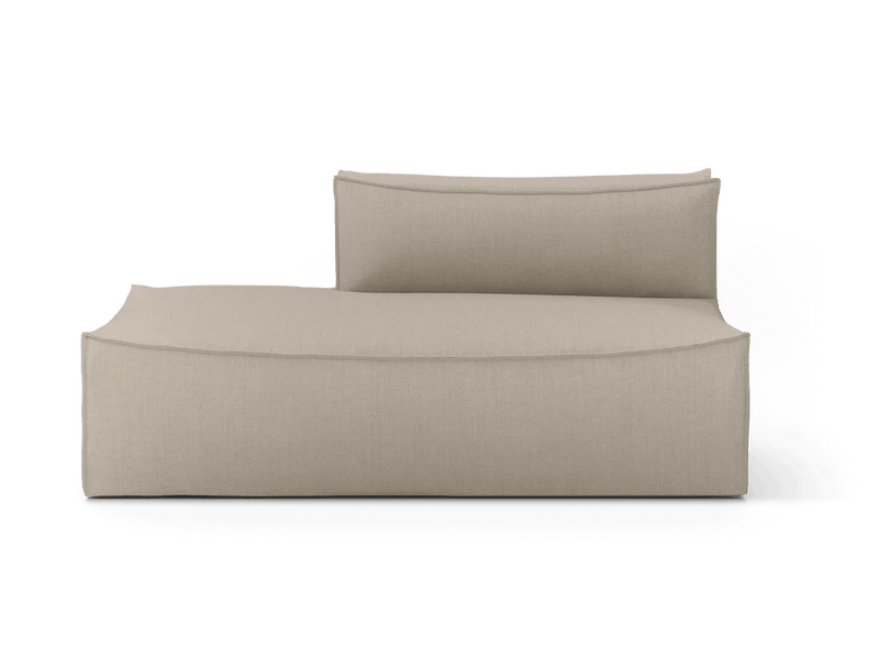 Catena Sofa Open End Left - L300 - Ferm Living Sofas - Cotton Linen - Natural - HORNE