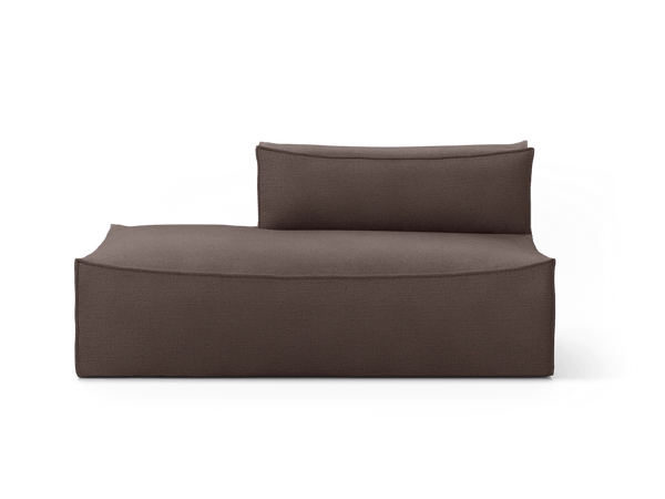 Catena Sofa Open End Left - L300 - Ferm Living Sofas - Hot Madison - Brown - HORNE