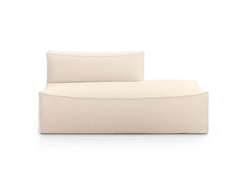 Catena Sofa Open End Right - L301 - Ferm Living Sofas - Cotton Linen - Natural - HORNE
