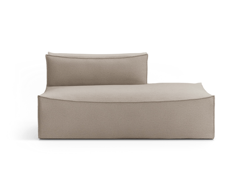 Catena Sofa Open End Right - L301 - Ferm Living Sofas - Cotton Linen - Natural - HORNE