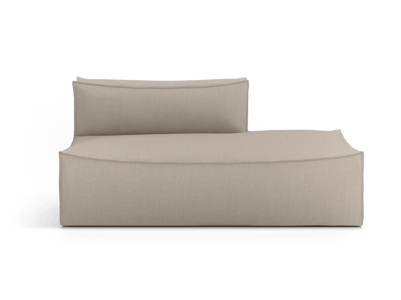 Catena Sofa Open End Right - L301 - Ferm Living Sofas - Cotton Linen - Natural - HORNE
