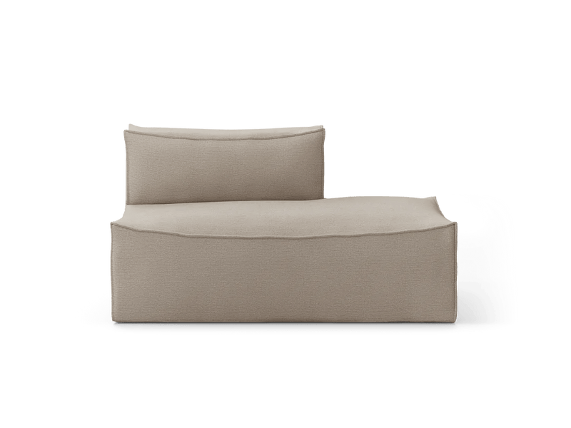 Catena Sofa Open End Right - S301 - Ferm Living Sofas - Cotton Linen - Natural - HORNE