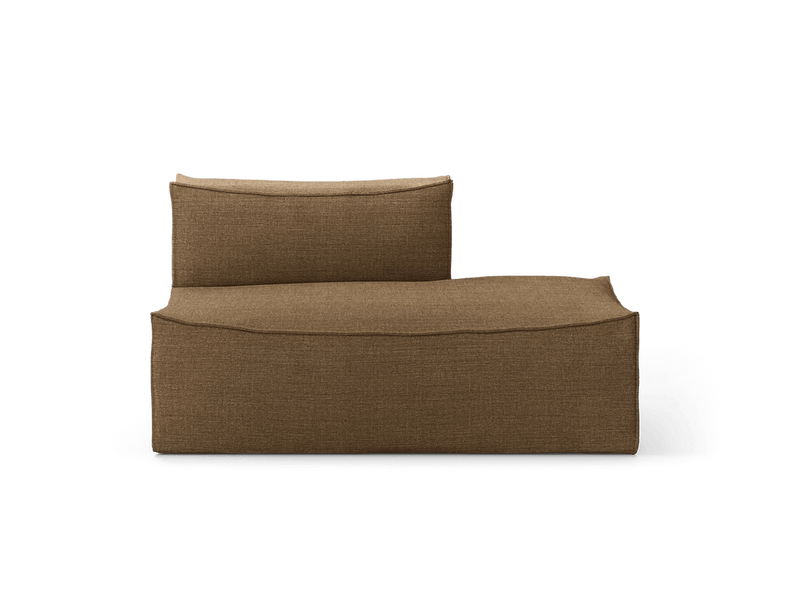 Catena Sofa Open End Right - S301 - Ferm Living Sofas - Cotton Linen - Natural - HORNE