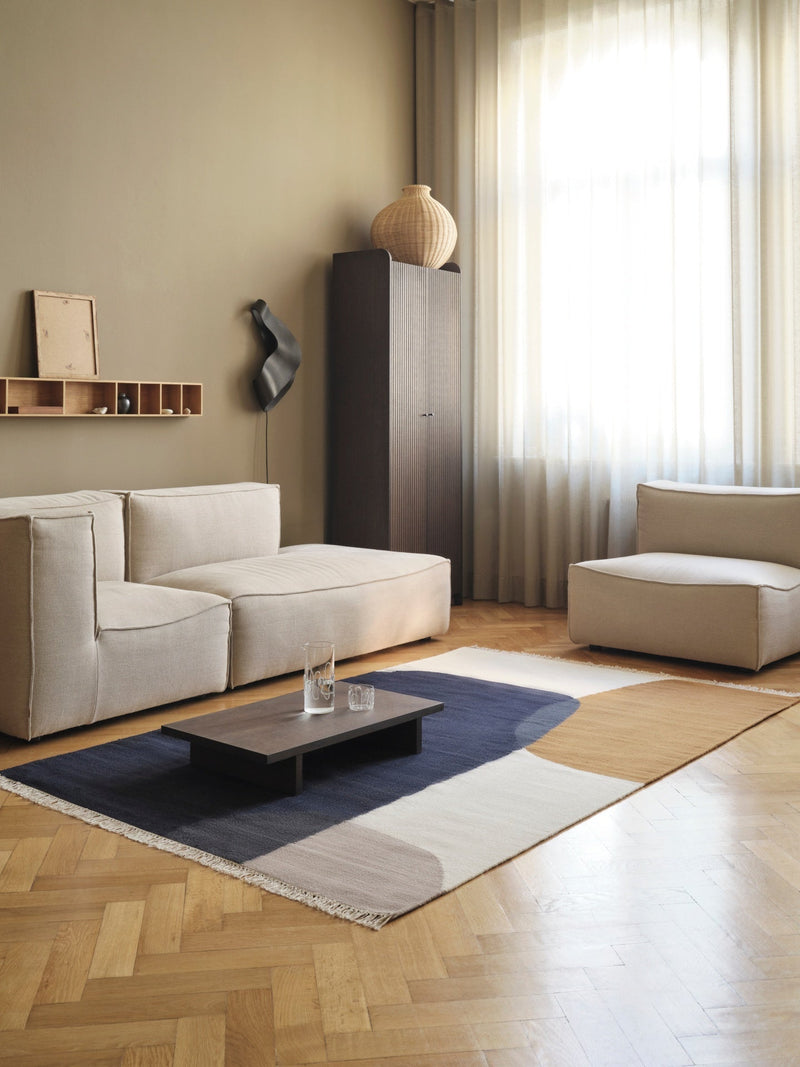 Catena Sofa Open End Right - L301 - Ferm Living Sofas - Cotton Linen - Natural - HORNE