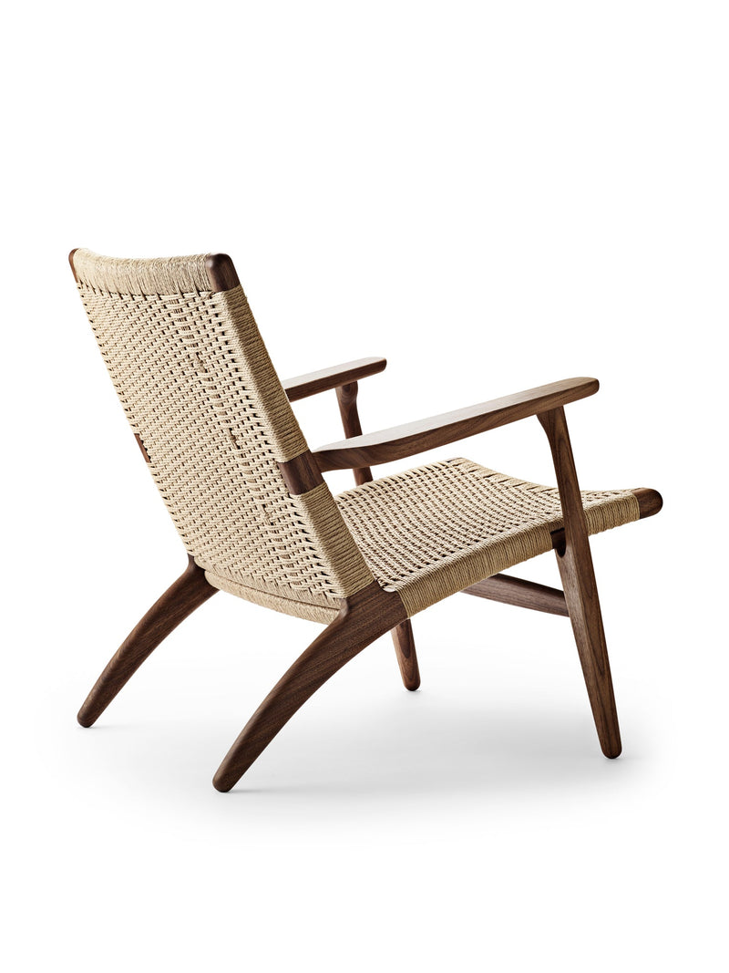 CH25 Lounge Chair - Carl Hansen & Son Chairs - Oiled Oak/ Natural Paper Cord - HORNE