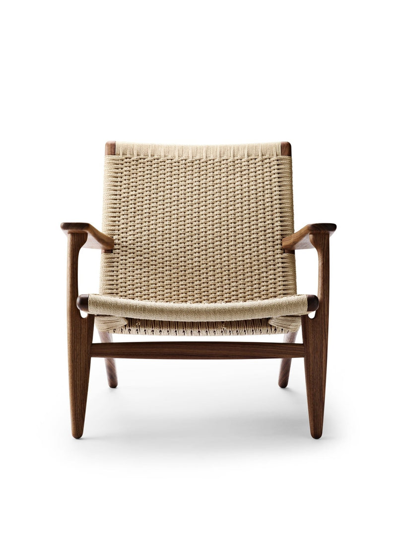 CH25 Lounge Chair - Carl Hansen & Son Chairs - Oiled Oak/ Natural Paper Cord - HORNE