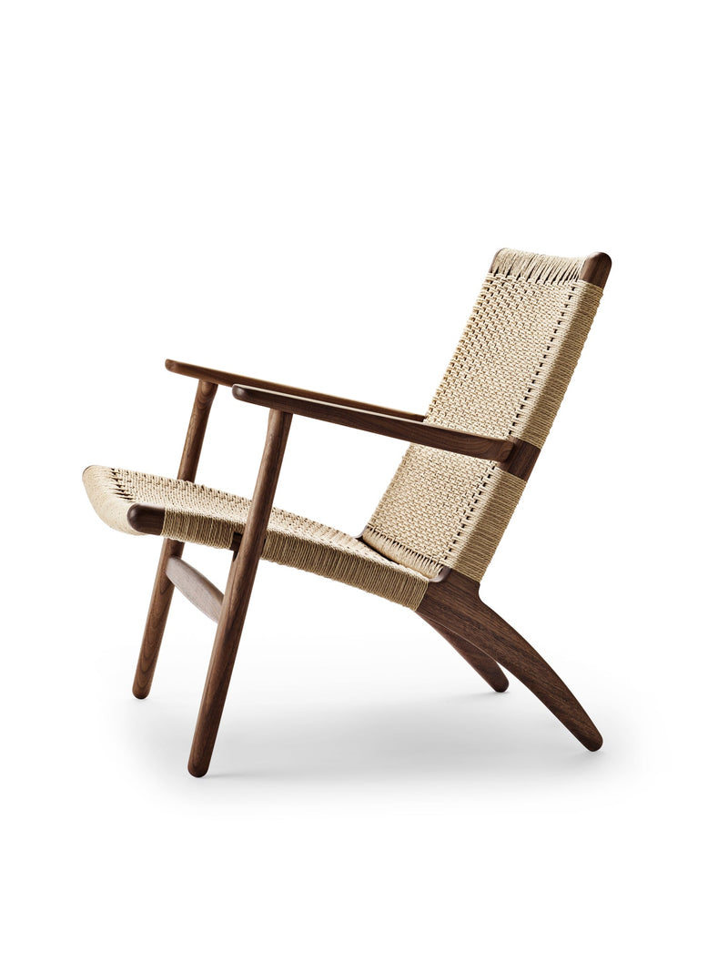 CH25 Lounge Chair - Carl Hansen & Son Chairs - Oiled Oak/ Natural Paper Cord - HORNE