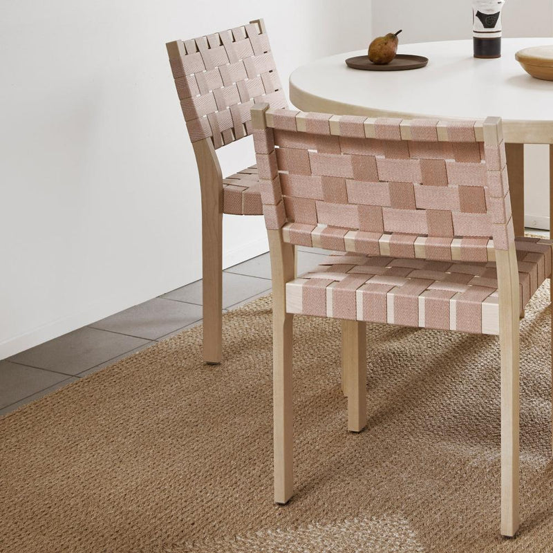 Chair 611 - Natural Lacquered - Artek - Chairs - Black - HORNE