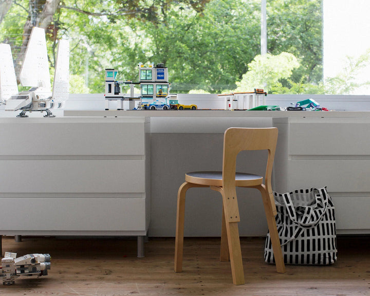 Chair 65 - Artek Chairs - White - HORNE