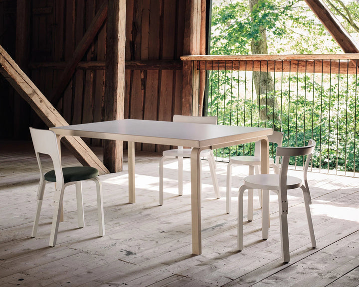 Chair 68 Natural Lacquered by Alvar Aalto - Artek Chairs - Black - HORNE