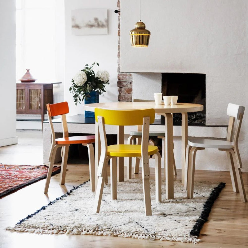 Chair 69 by Alvar Aalto - Artek - Chairs - Birch Veneer Seat - HORNE