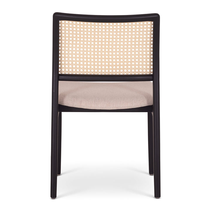 Charlotte Cane Side Chair - Urbia Chairs - Medley Ivory Nogal - HORNE