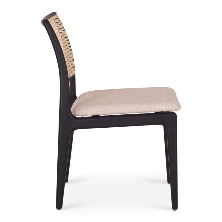 Charlotte Cane Side Chair - Urbia Chairs - Medley Ivory Nogal - HORNE