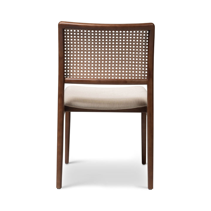Charlotte Cane Side Chair - Urbia Chairs - Medley Ivory Nogal - HORNE
