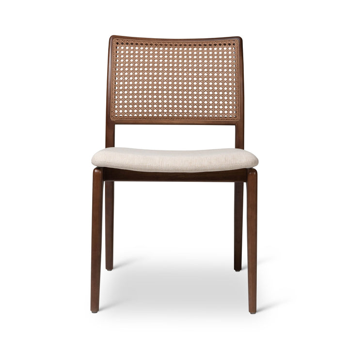 Charlotte Cane Side Chair - Urbia Chairs - Medley Ivory Nogal - HORNE