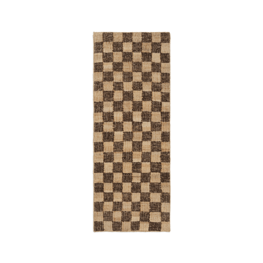 Ferm Living Check Wool Jute Runner