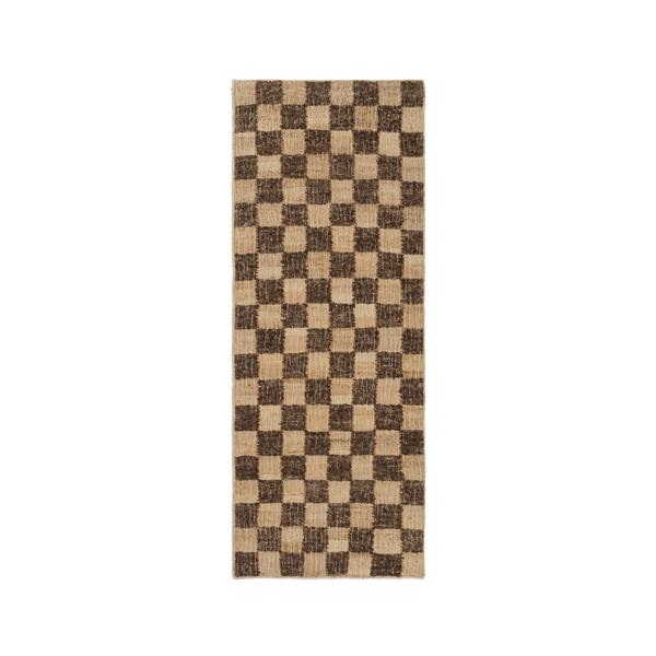 Ferm Living Check Wool Jute Runner