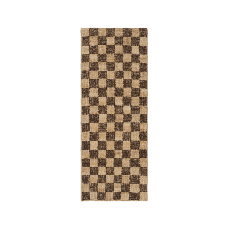 Ferm Living Check Wool Jute Runner