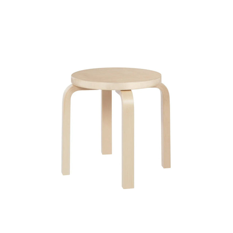 Children's Stool NE60 by Alvar Aalto - Artek Tables + Desks - Birch Seat - HORNE