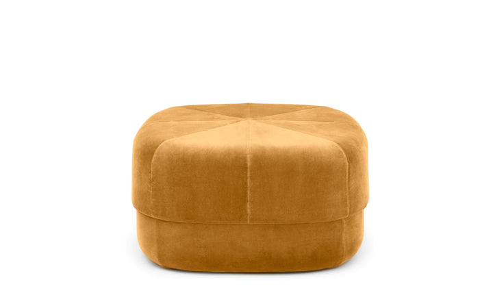 Circus Velour Pouf - Normann Copenhagen Poufs & Stools - Circus Velour Pouf Large - Yellow - HORNE