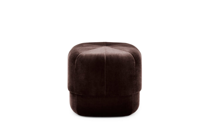 Circus Velour Pouf - Normann Copenhagen Poufs & Stools - Circus Velour Pouf Small - Coffee - HORNE