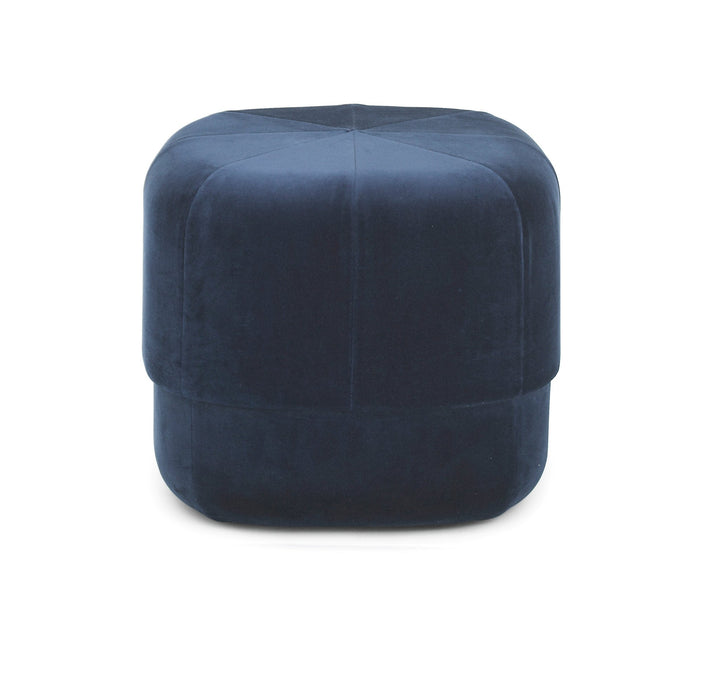 Circus Velour Pouf - Normann Copenhagen Poufs & Stools - Circus Velour Pouf Small - Dark Blue - HORNE
