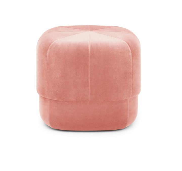 Circus Velour Pouf - Normann Copenhagen Poufs & Stools - Circus Velour Pouf Small - Blush - HORNE