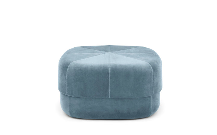 Circus Velour Pouf - Normann Copenhagen Poufs & Stools - Circus Velour Pouf Large - Light Blue - HORNE