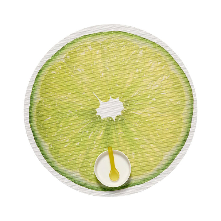 Citrus Placemat in Lime