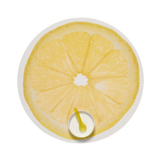 Citrus Placemat in Lemon