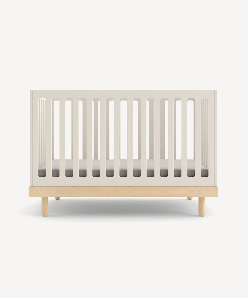 Classic Crib - Oeuf Kids + Baby - White/Birch - HORNE