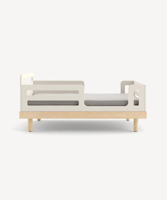 Classic Toddler Bed - Oeuf Kids + Baby - White/Birch - HORNE