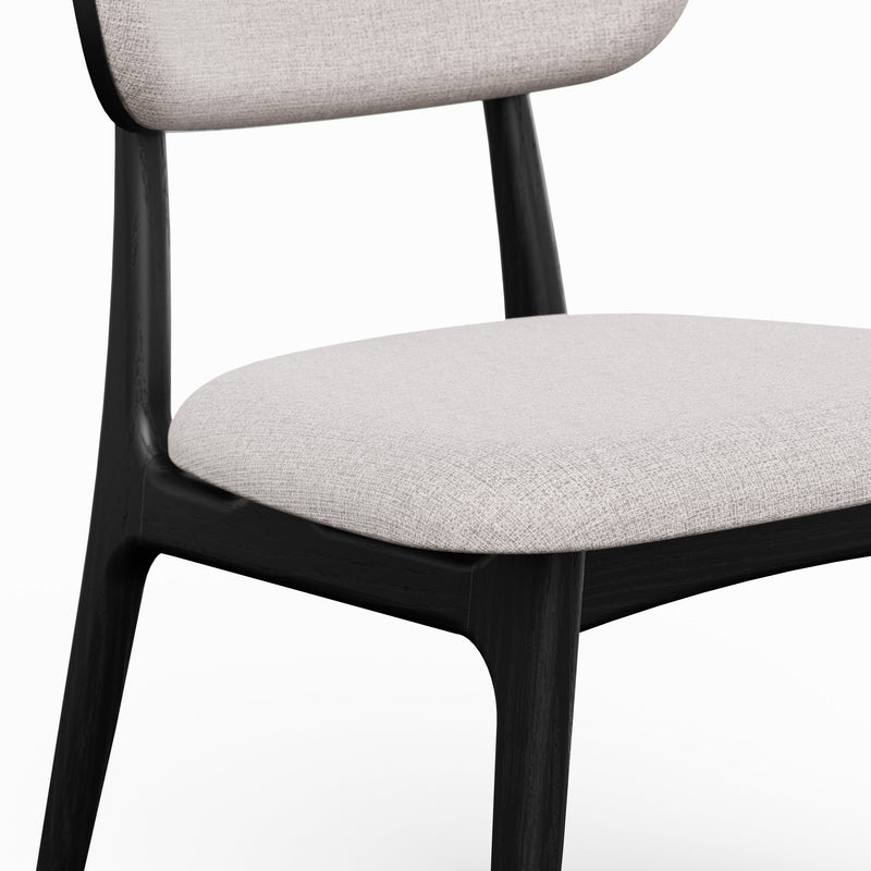 Claudia Side Chair - Urbia Chairs - Harvest Jute Ebano - HORNE