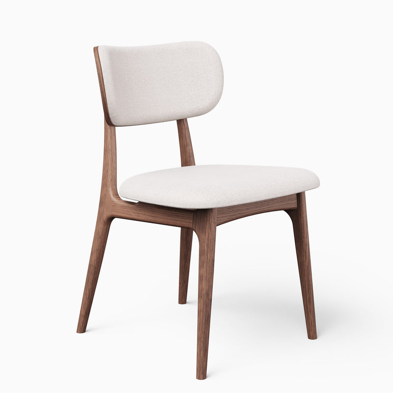 Claudia Side Chair - Urbia Chairs - Harvest Jute Ebano - HORNE