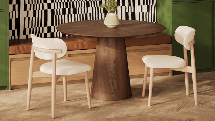 Claudia Side Chair - Urbia Chairs - Harvest Natural Nogal - HORNE
