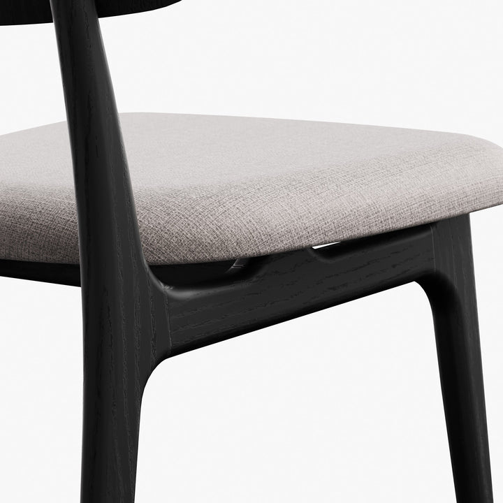 Claudia Side Chair - Urbia Chairs - Harvest Natural Nogal - HORNE