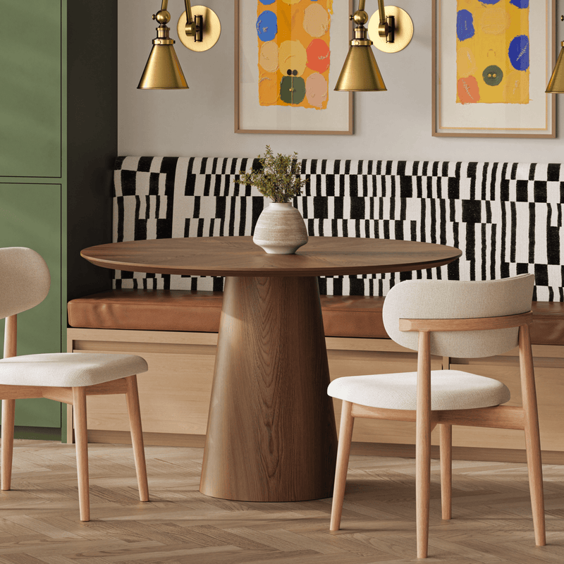 Claudia Side Chair - Urbia Chairs - Harvest Jute Ebano - HORNE