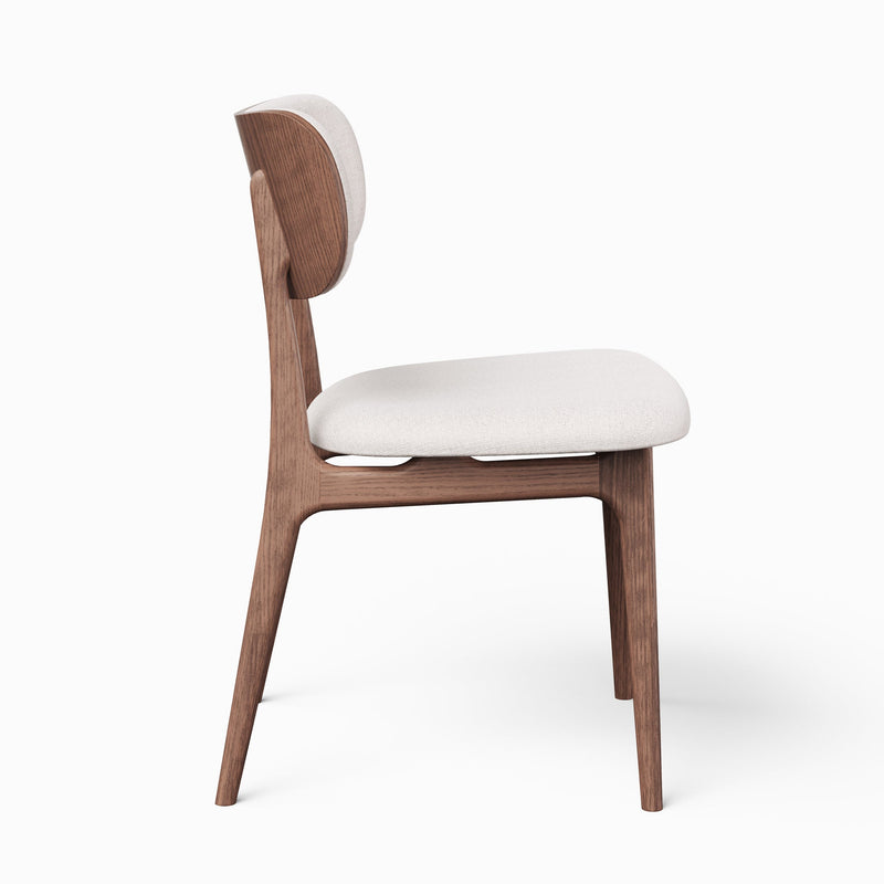 Claudia Side Chair - Urbia Chairs - Harvest Jute Ebano - HORNE