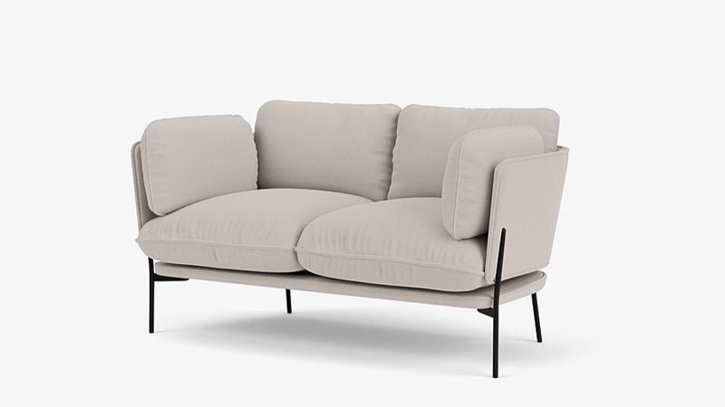 Cloud 2 - Seater Sofa - &Tradition Sofas - Hot Madison 988 - HORNE