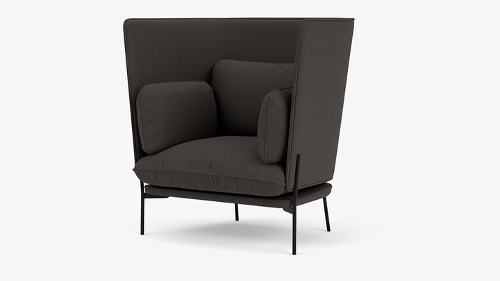 Cloud Lounge Chair - High Back - &Tradition Chairs - Canvas 0174 - HORNE