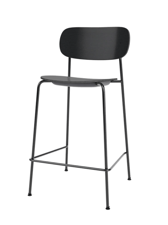 Co Counter Chair - Un - Upholstered - Audo Copenhagen Chairs - Black Oak - HORNE