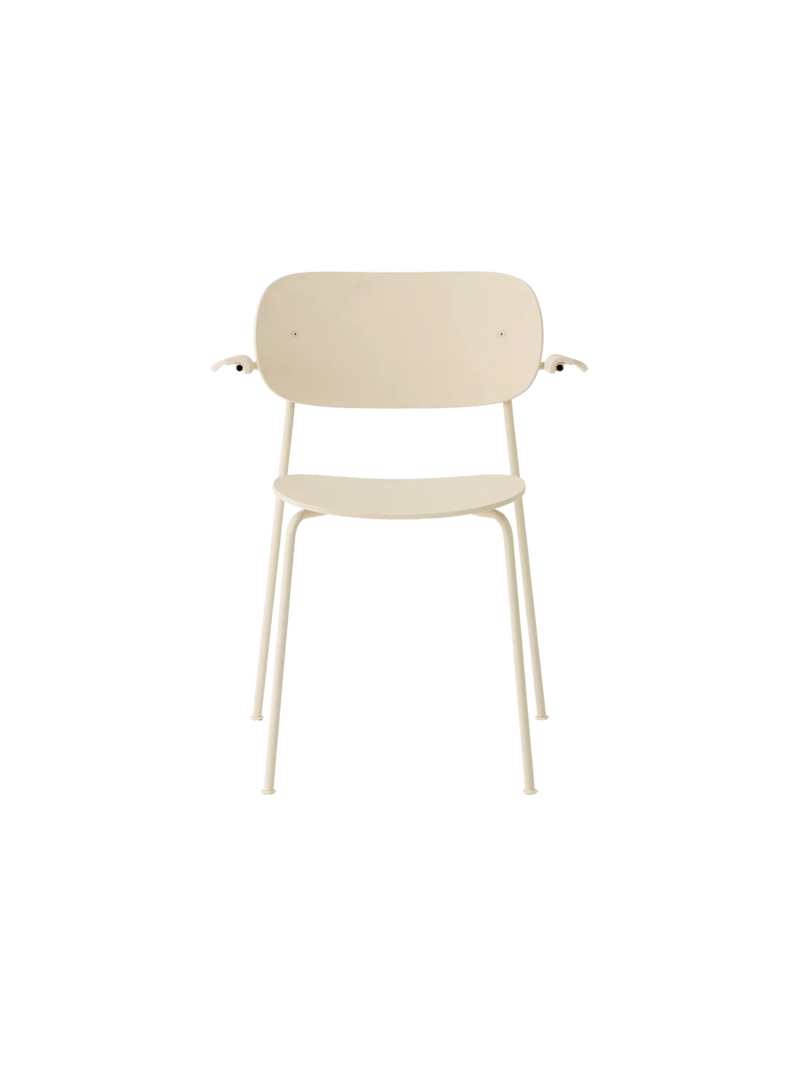 Co Dining Chair - Outdoor - Audo Copenhagen Chairs - Without Armrest - Olive - HORNE