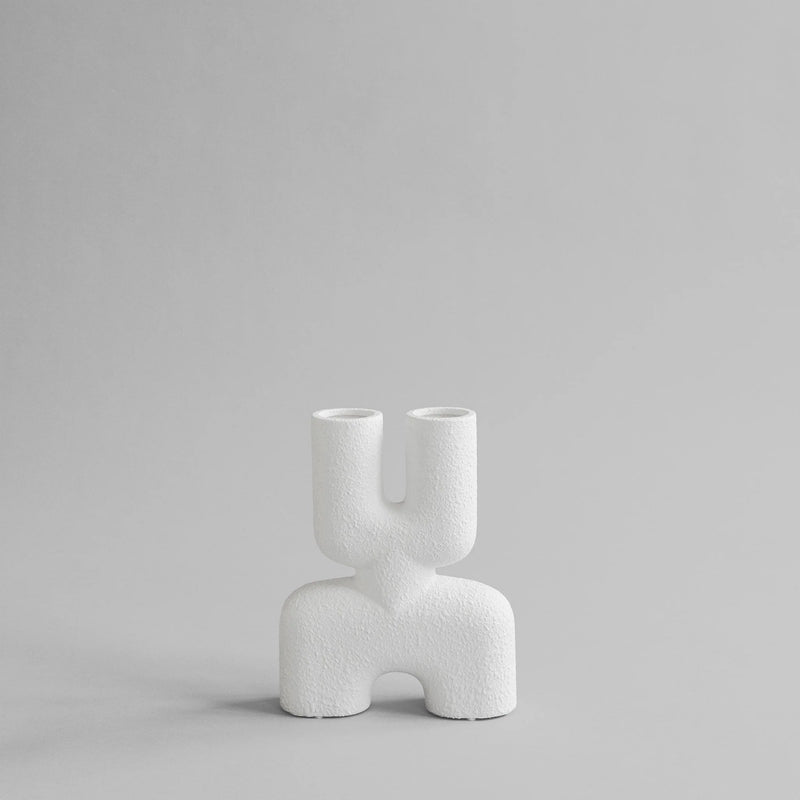Cobra Vase Double - 101 Copenhagen Vases - Mini - Bone White - HORNE