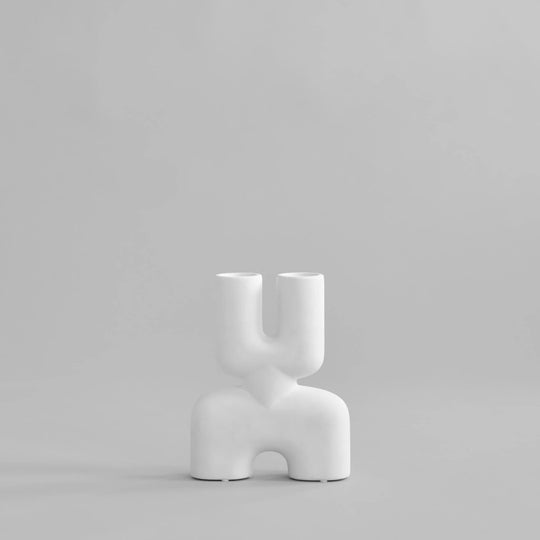 Cobra Vase Double - 101 Copenhagen Vases - Mini - Bone White - HORNE