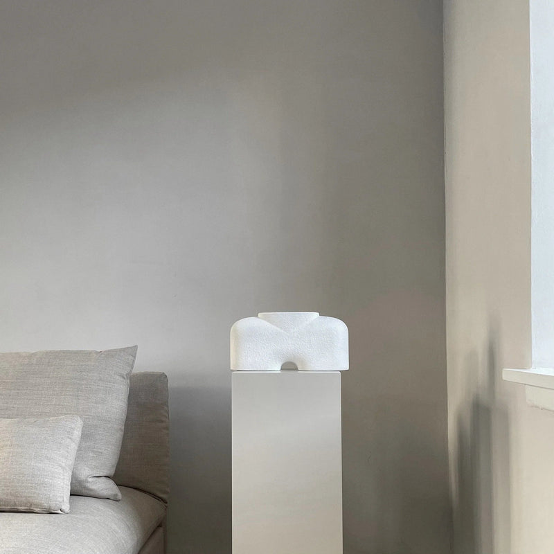 Cobra Vase Fat - 101 Copenhagen Vases - Bubble White - HORNE